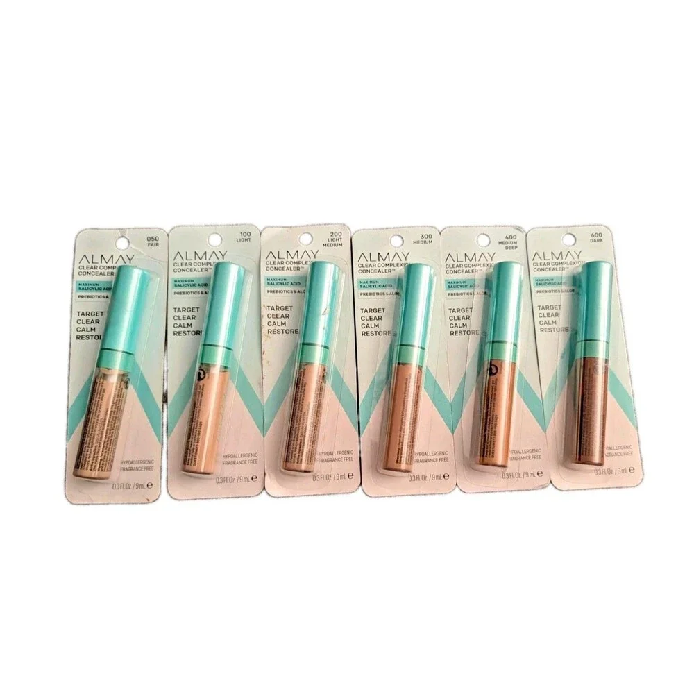 Almay Clear Complexion Concealer New Sealed Choose Shade 050-600 Fair to Dark